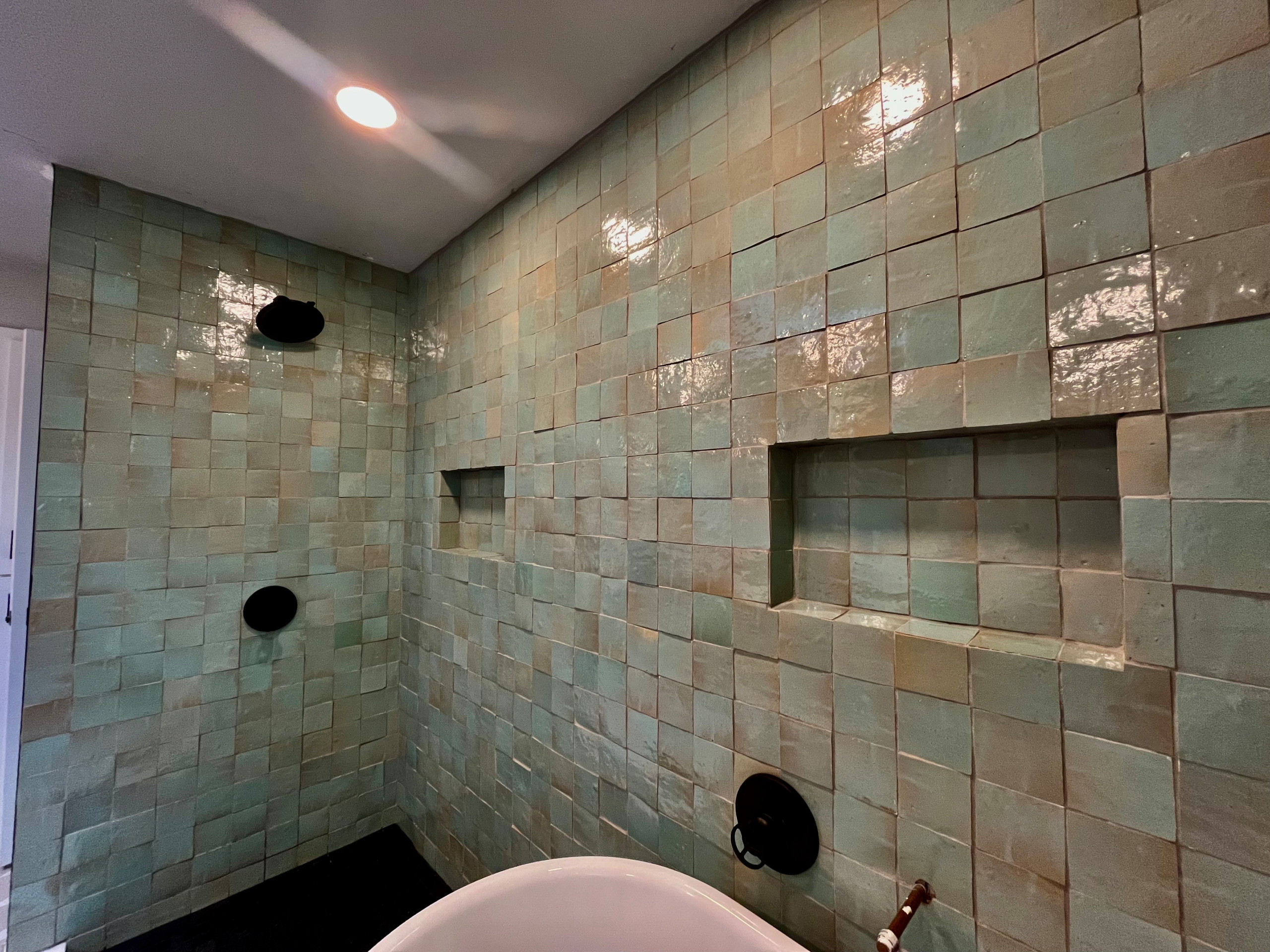 Morrocan and ceramic tile