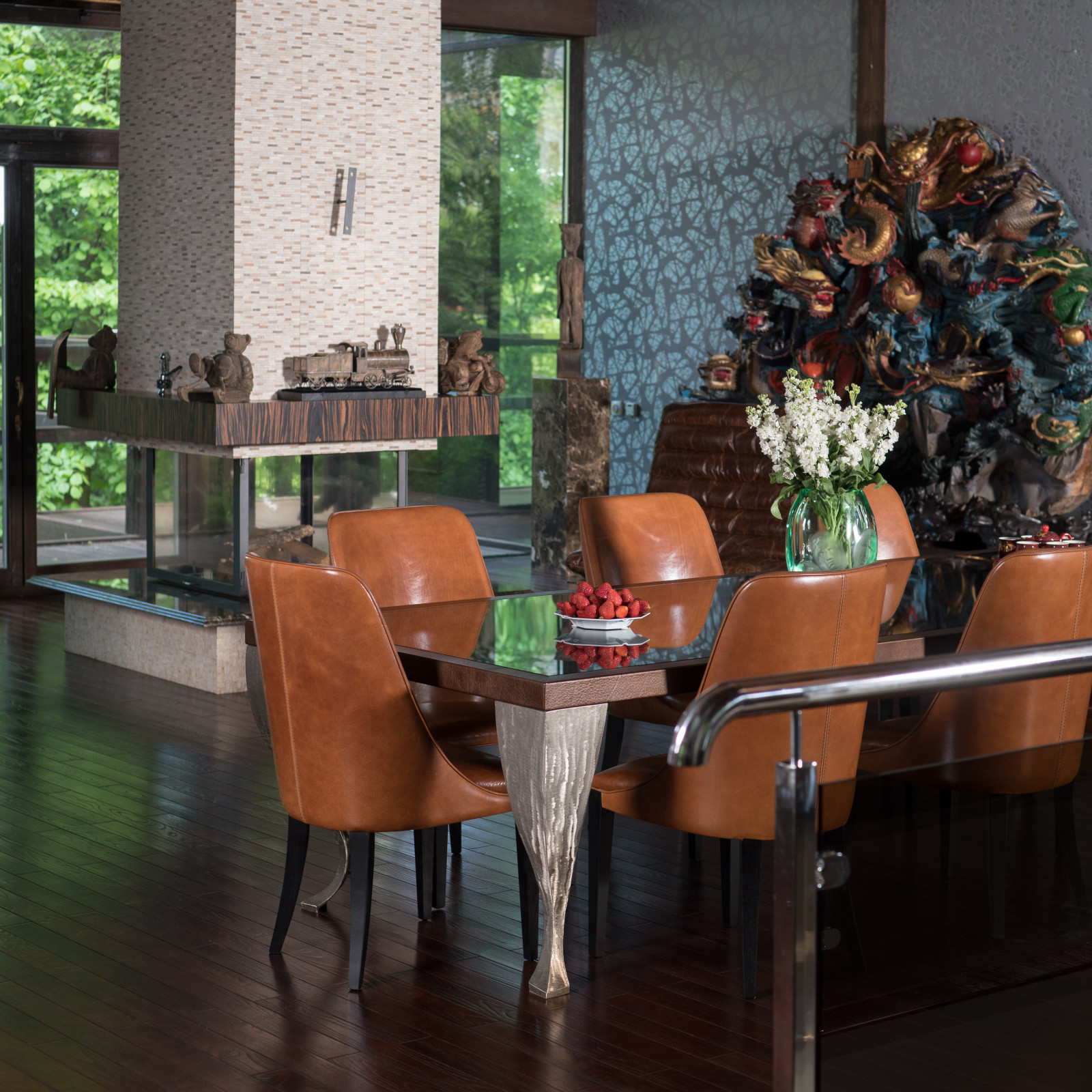 Интерьер и экстерьер загородного комплекса