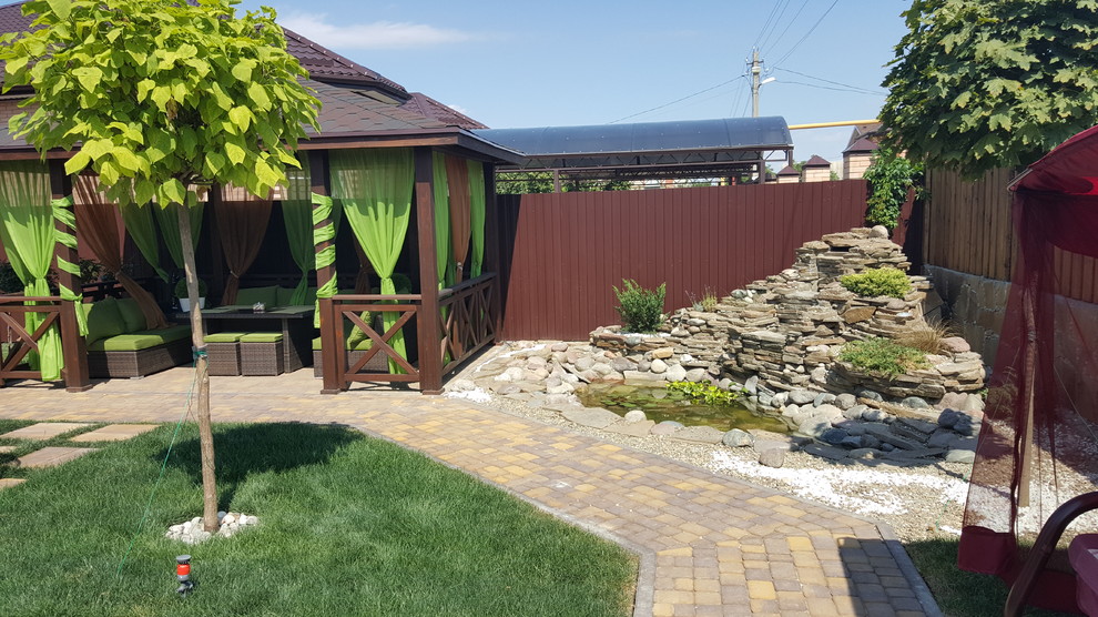 Строительство декоративного каскада, водопада в Ростове-на-Дону