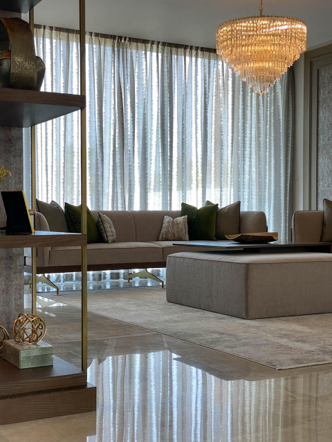 Open Plan Living and Dining room design modern-vardagsrum