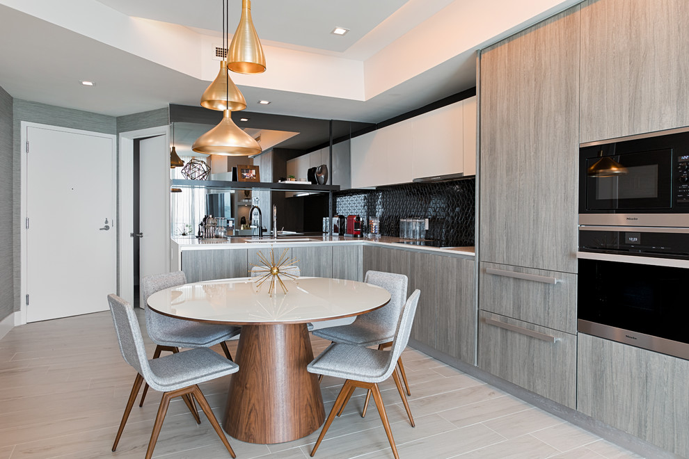 Biscayne Beach - Contemporary - Kitchen - Miami - by ID Design
