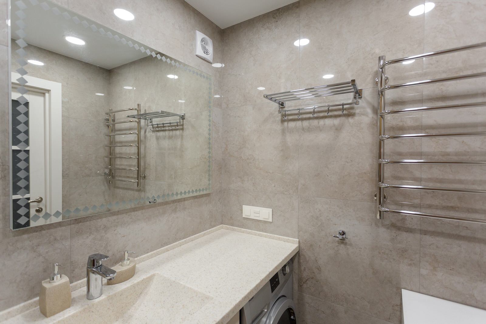 Капитальный ремонт 3-х комнатной квартиры, 100 м², ЖК «Символ»