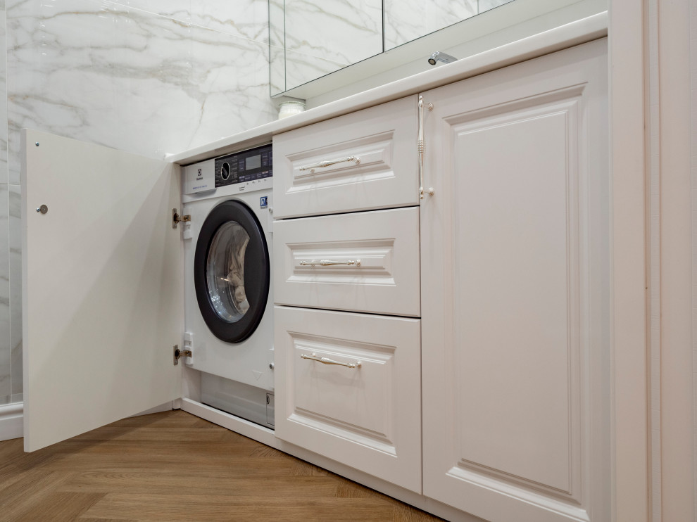 Меблировка санузла в неоклассическом стиле