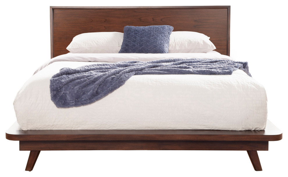 Gramercy Platform Bed, Queen Transitional Platform Beds by Alpine