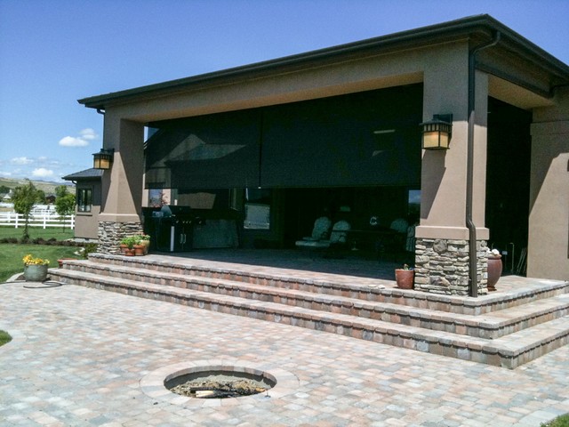 Shade Screens Traditional Patio Boise By Shadeworks Inc