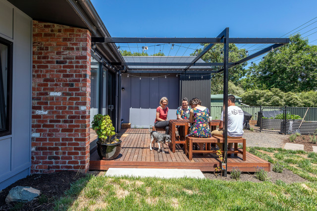 Rainbow House contemporary-exterior