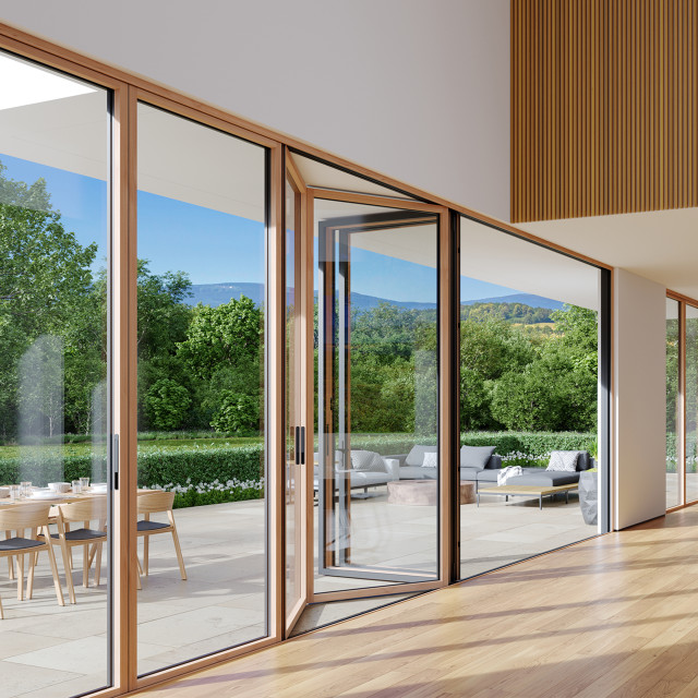 LaCantina V2 Folding Door - Modern - Living Room - San Diego - by