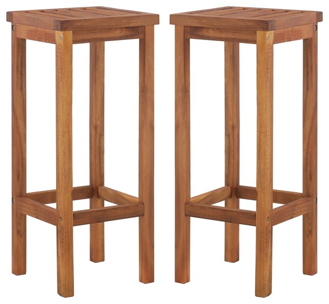 wooden bar stools for garden