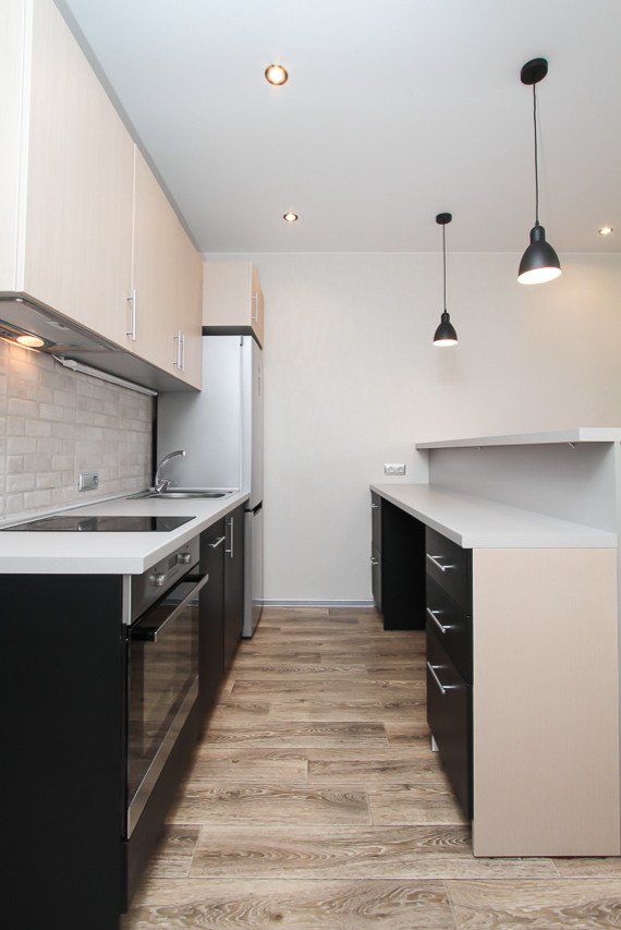 Квартира для студента с элементами лофта 26,5 кв.м.