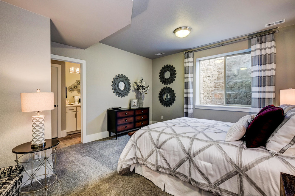 Modern bedroom in Denver.