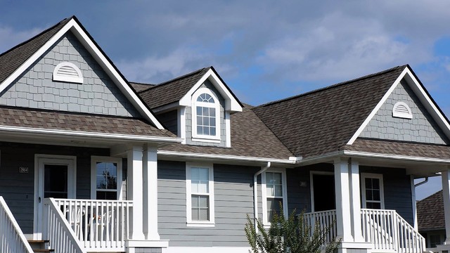 Architectural Shingles hus-og-facade