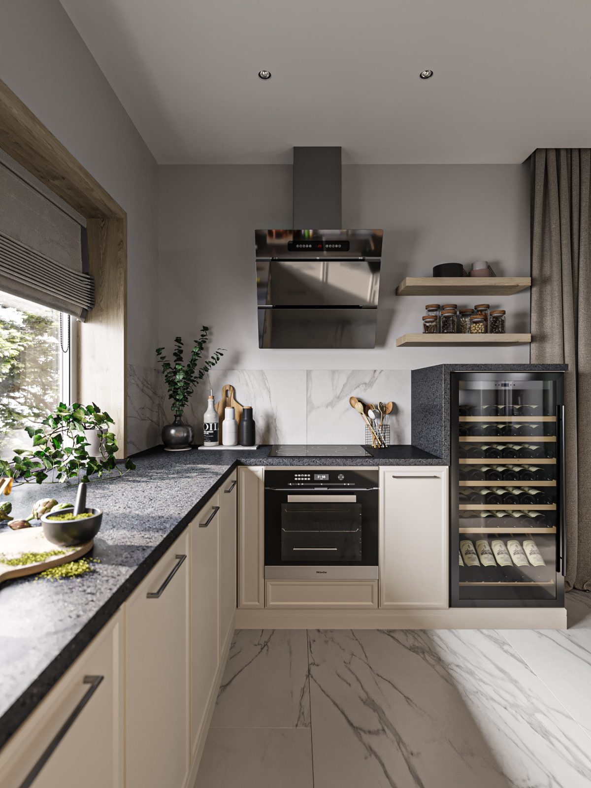 Проект "Дом в сосновом лесу"