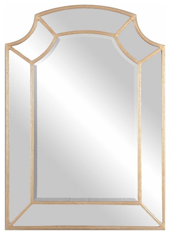 Francoli Gold Arch Mirror