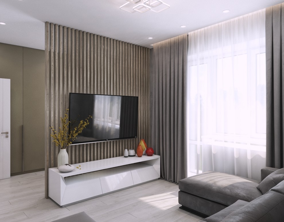 Проект 2-комнатной квартиры для молодой девушки