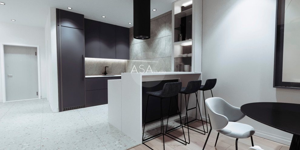 Проект квартиры 96 кв.м. ЖК Акватория