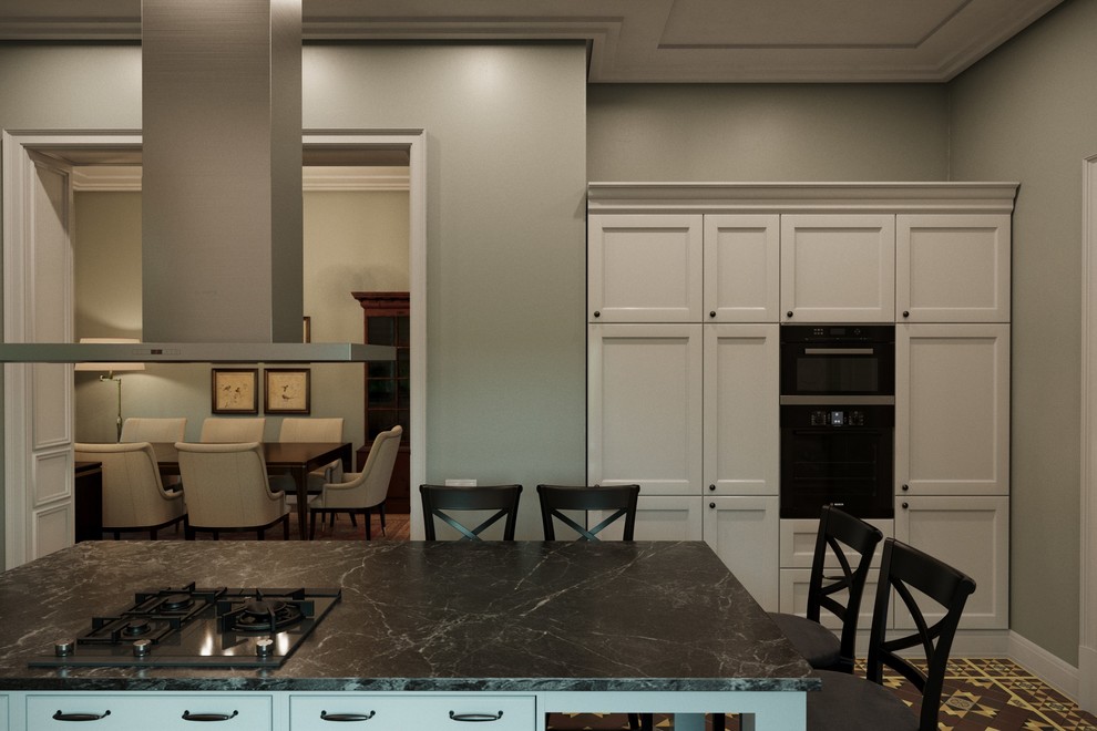 Дизайн-проект загородного дома в стиле Тиффани