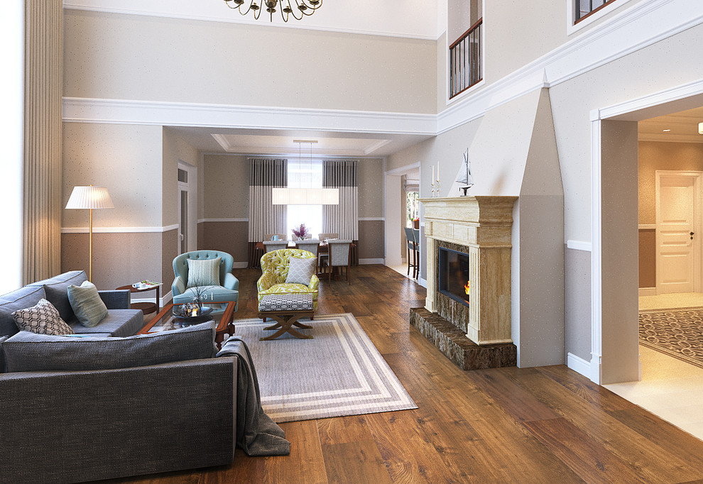 Интерьер загородного дома в пос. Большое Покровское