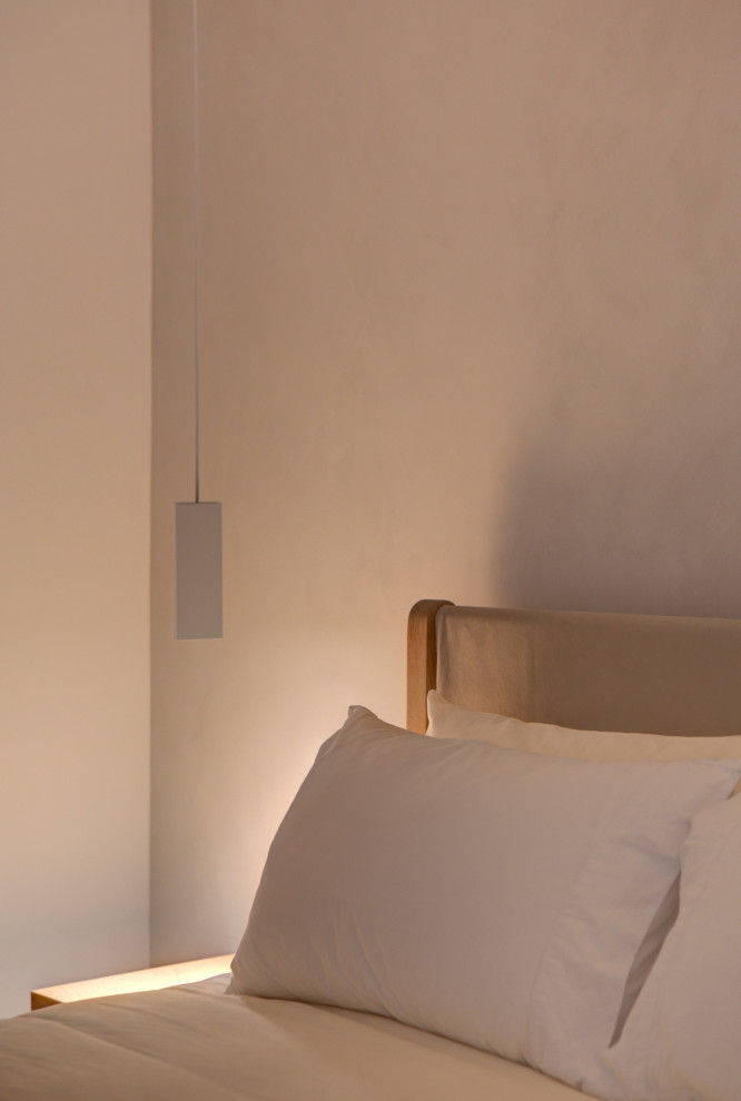 Photo of a contemporary bedroom in Sydney.