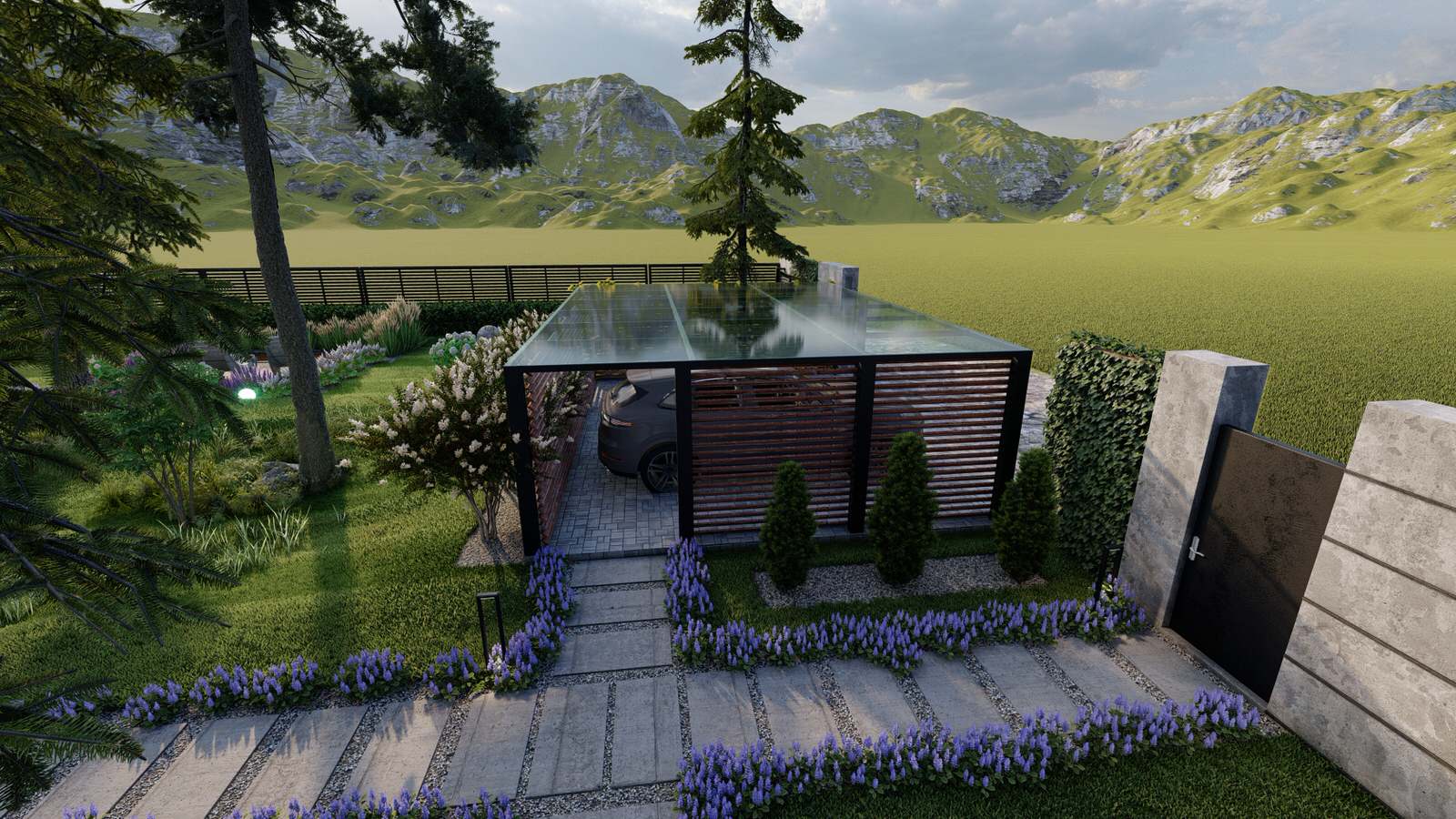 Сад в Санкт-Петербурге