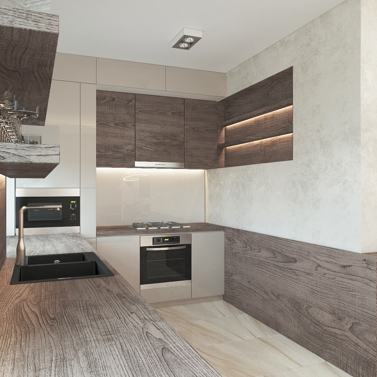 Двухкомнатная квартира для семьи