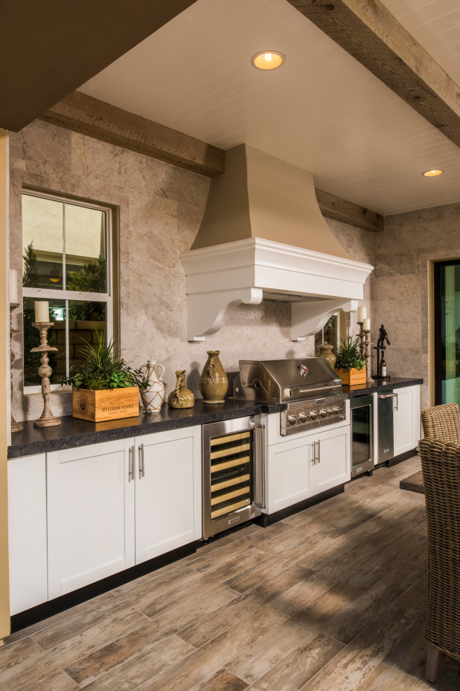 Home design - transitional home design idea in Miami