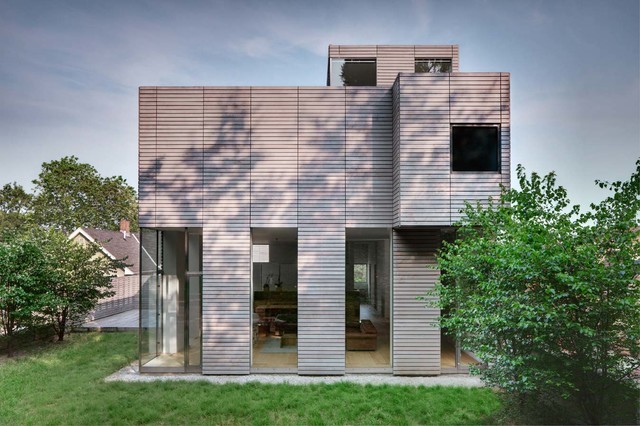 Fairview Townhouse trendy-hus-og-facade