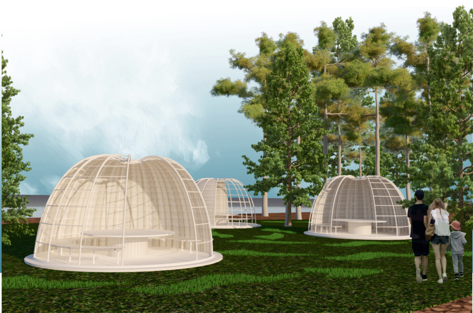 Проект организации прибрежной территории парка "40 лет ВЛКСМ"