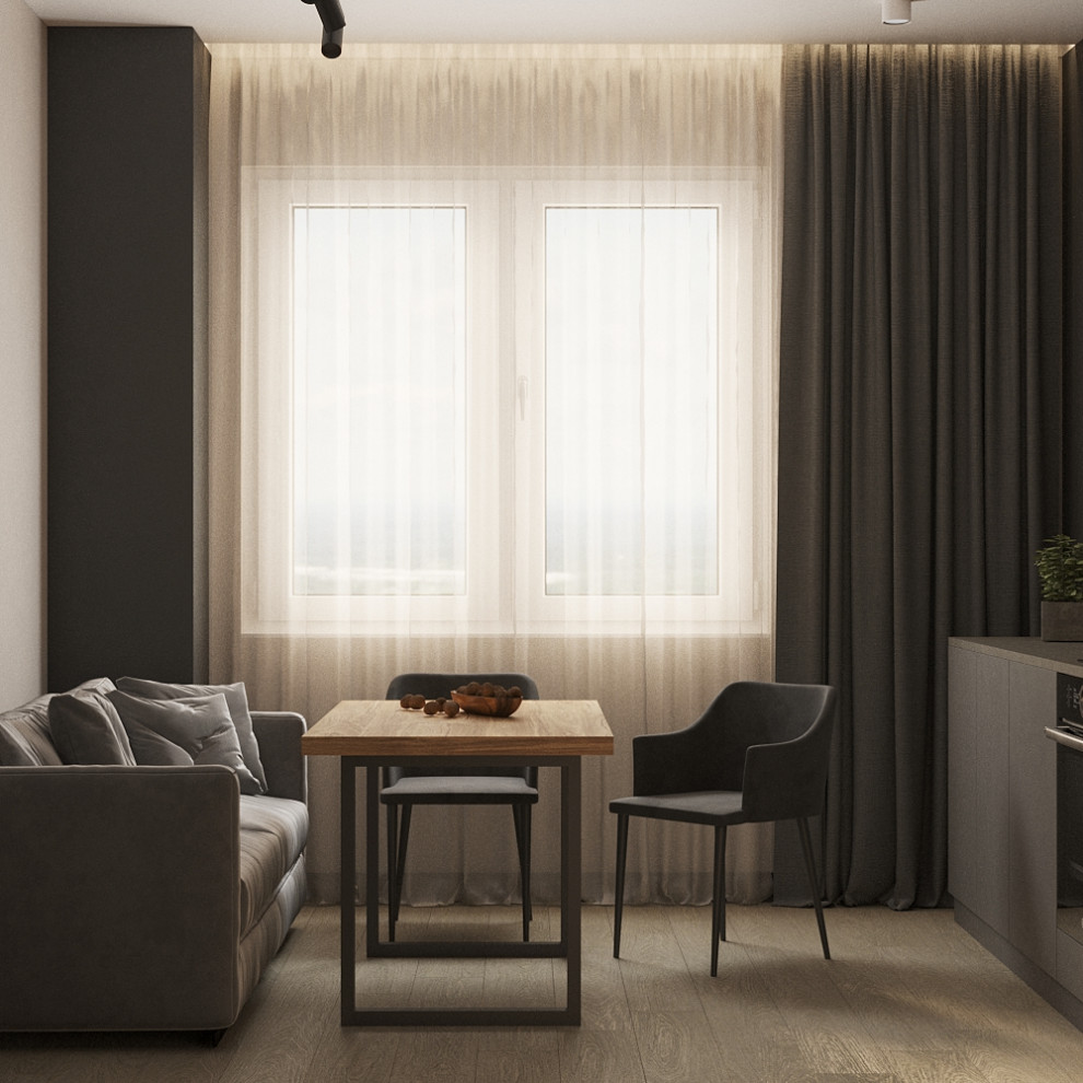 Проект однокомнатной квартиры 40м2