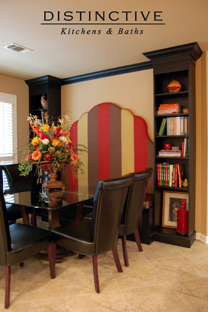 Custom Banquette Kitchen transitional-dining-room