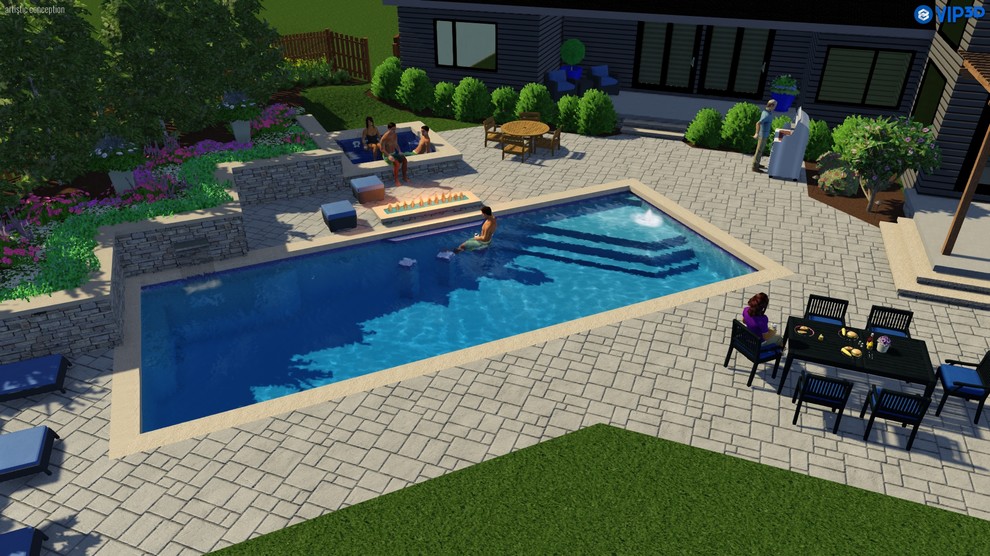 3-D Pool Designs