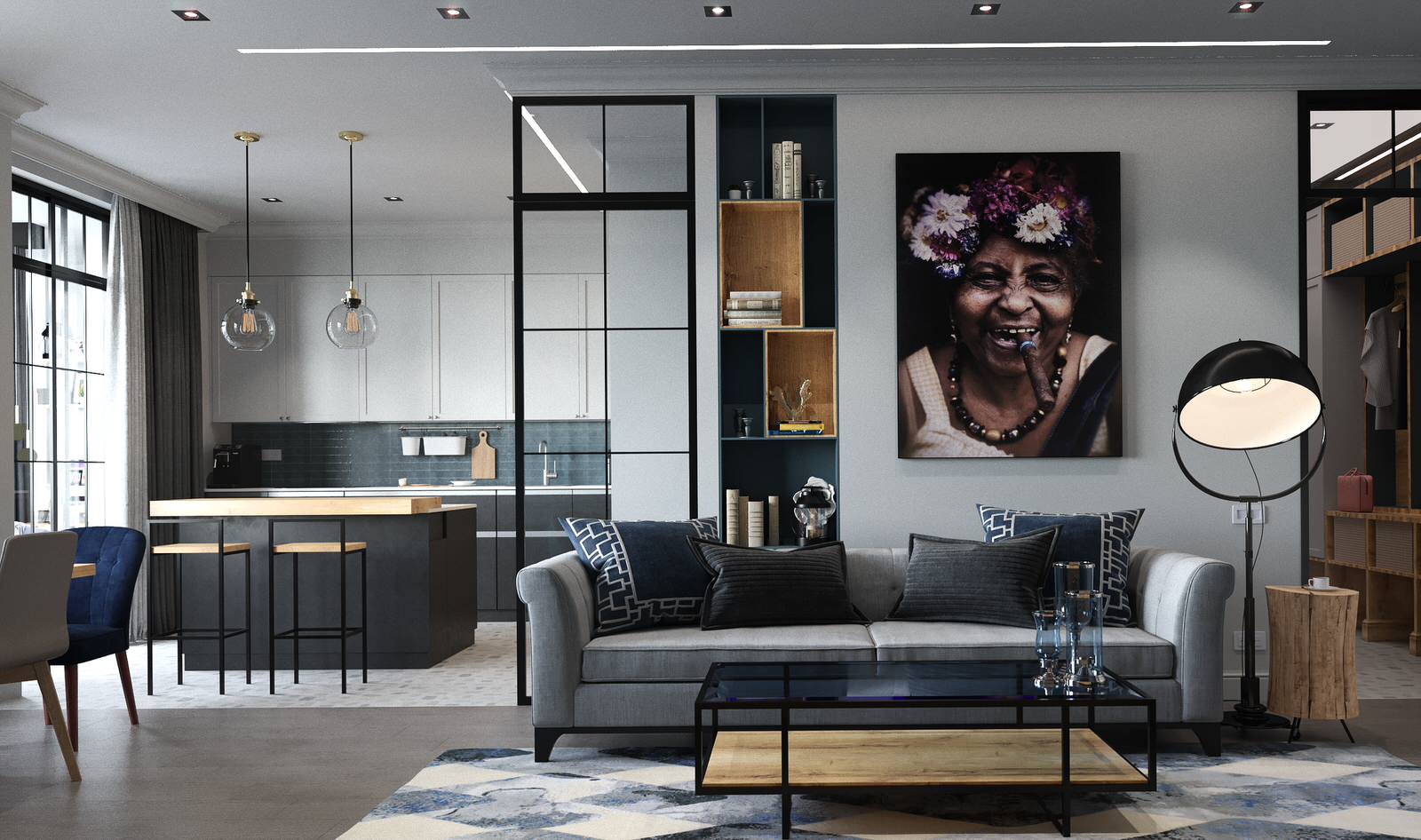 Интерьер 3-х комнатной квартиры