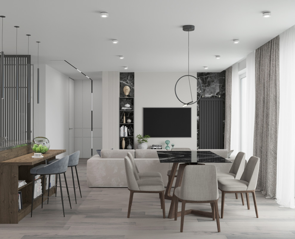 Кухня-гостиная