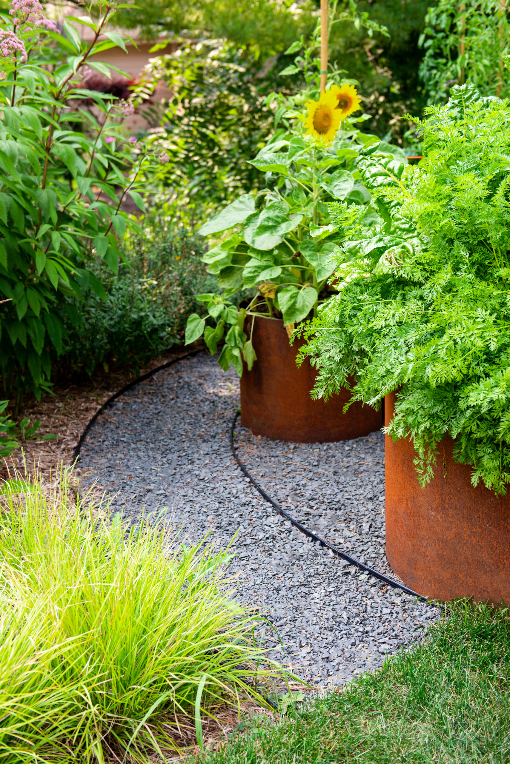 Contemporary Vegetable Garden - Brookfield, WI