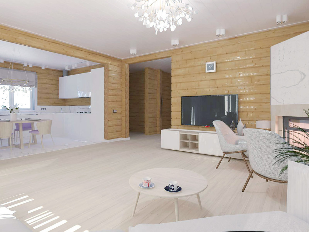 Дом из клееного бруса