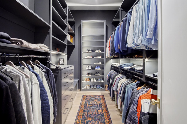 Montmartre His Closet - Modern - Wardrobe - Oklahoma City - by Alicia ...