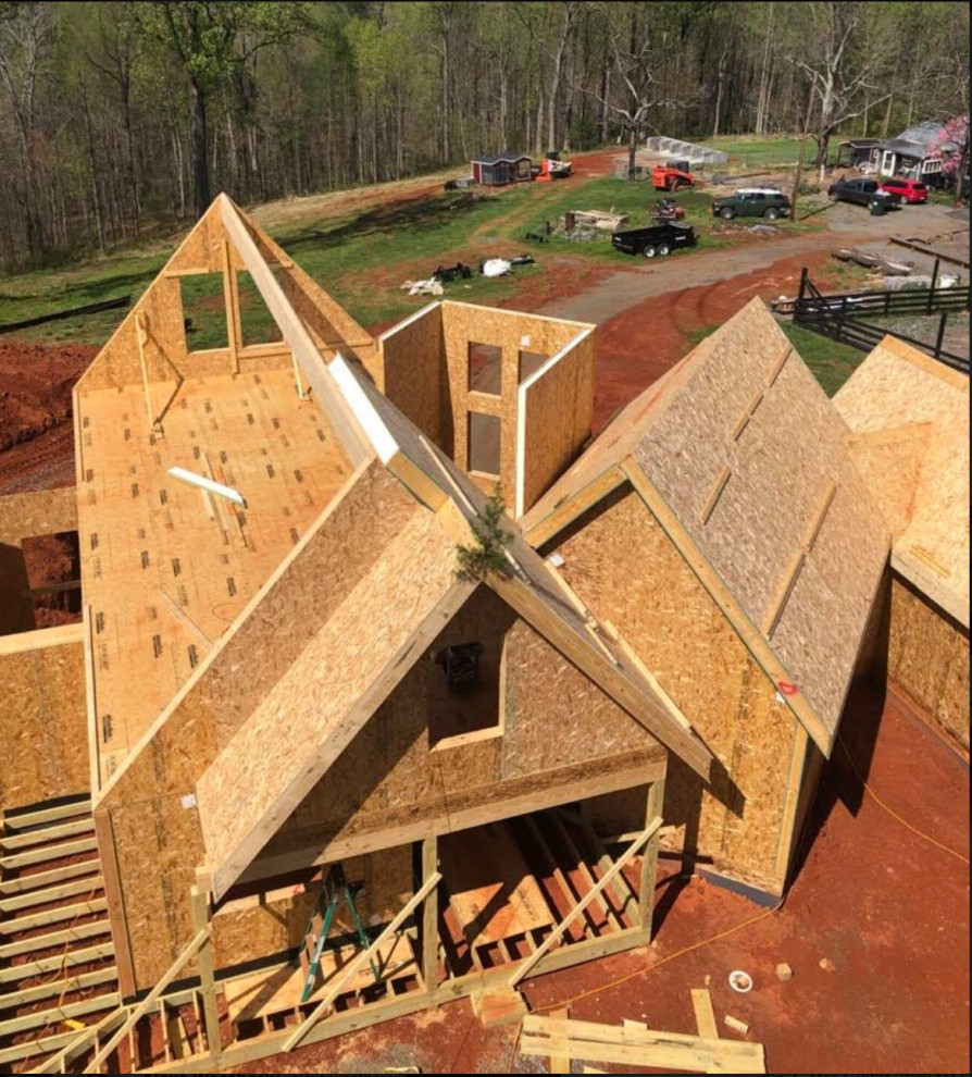Example of construction with SIPs