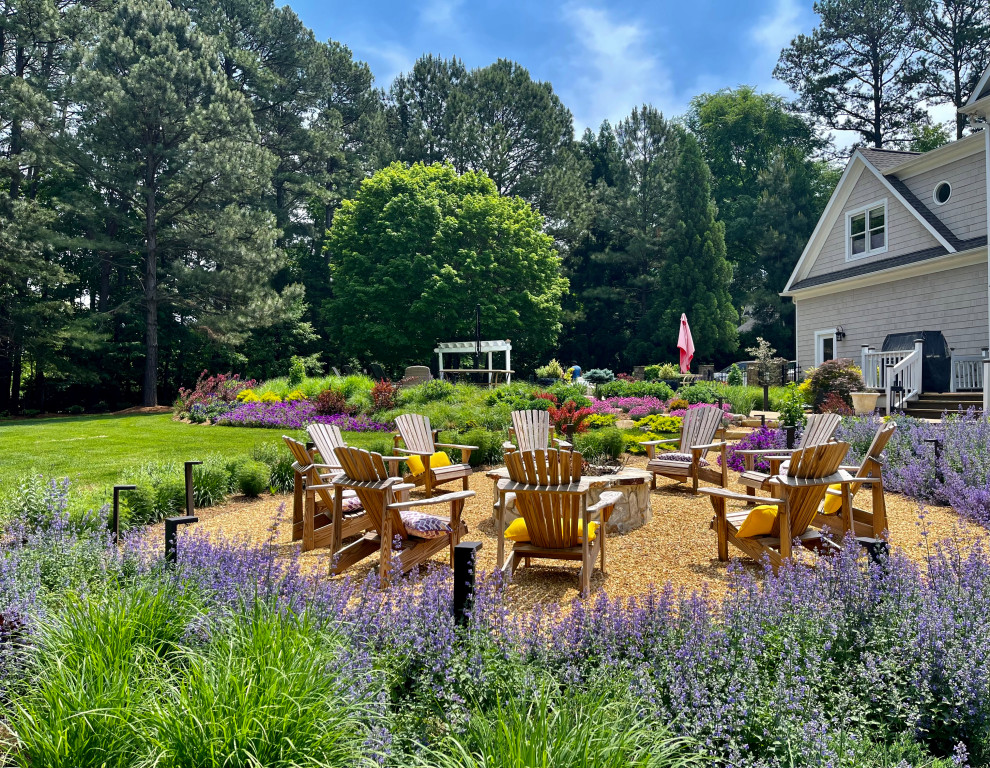 Immersive Color Garden - Contemporary - Patio - Charlotte - by Jay ...