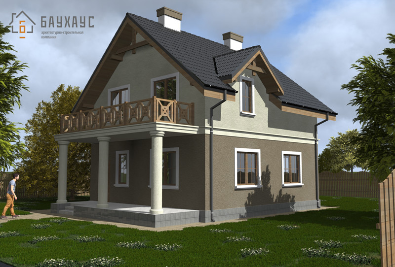 Проект дома Бау 40