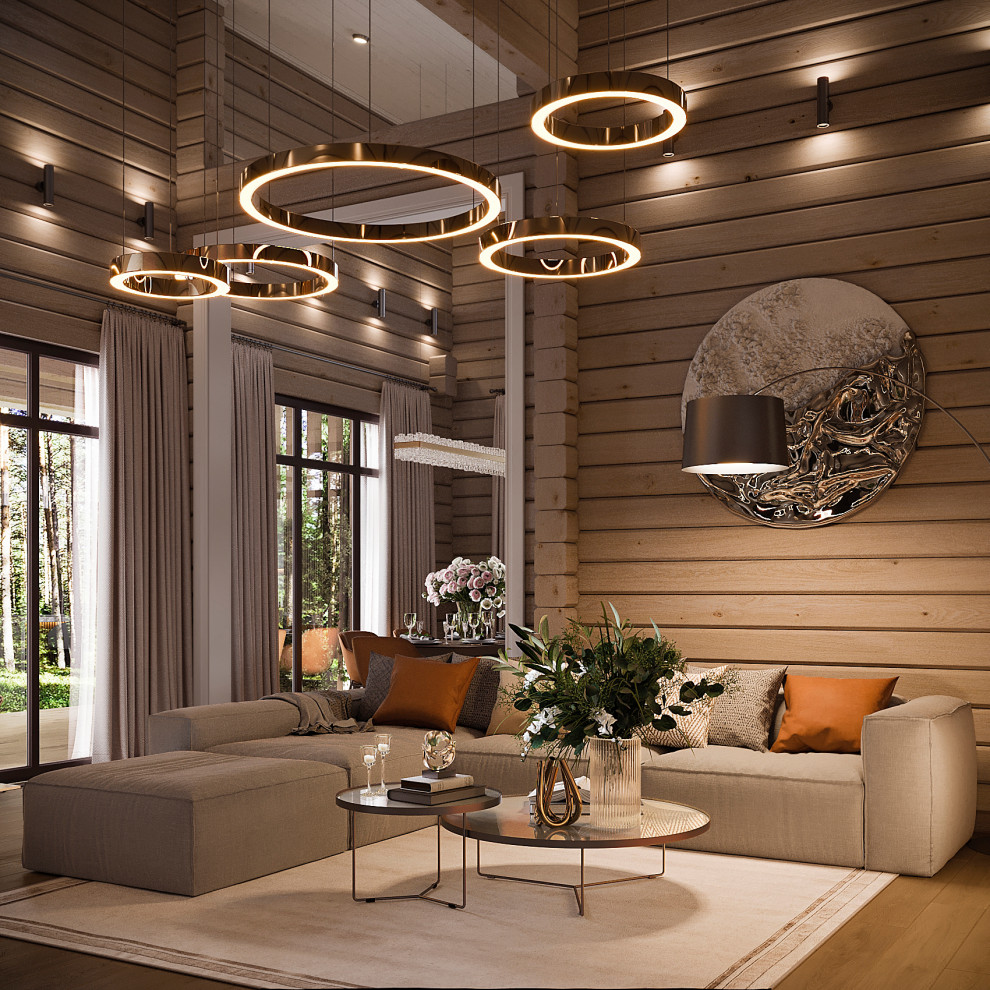 Дизайн дома  из бруса, Ильинка