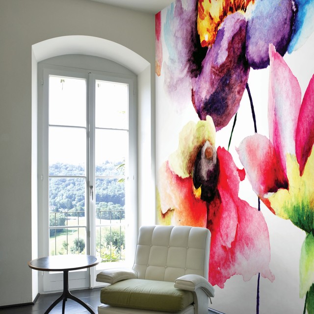 Wall Murals amerikansk-craftsman-dagligstue