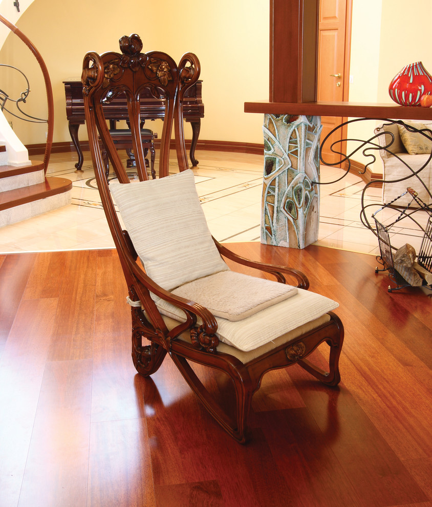 Отделка камина «Первый снег»