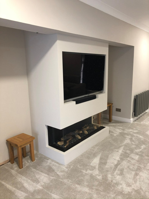 Ortal gas fire trendy-dagligstue