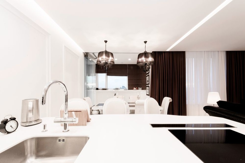 Ремонт двухкомнатной квартиры 70 кв.м в стиле ар-деко