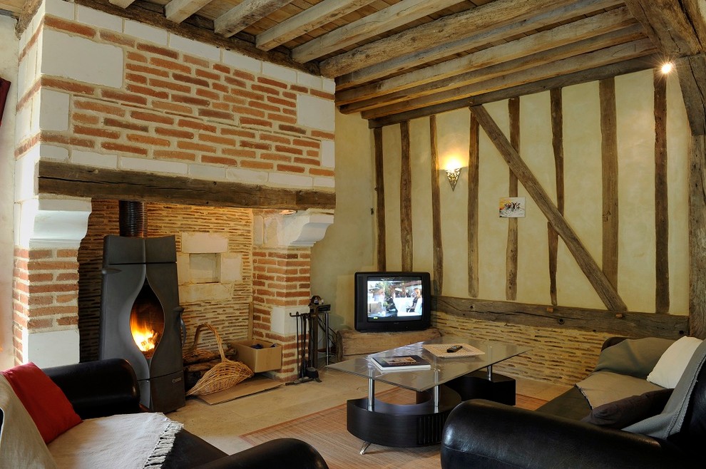 Country living room in Reims.