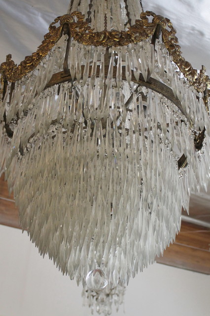 large antique chandelier