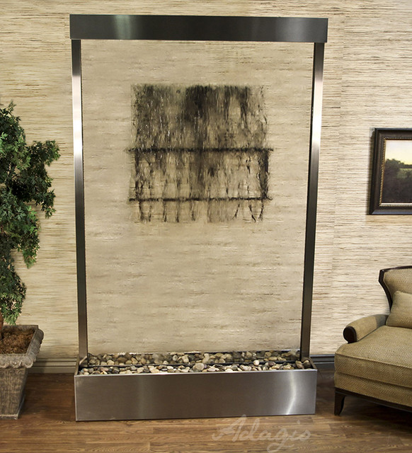 Adagio Grandeur River Floor Fountain Modern Indoor Fountains