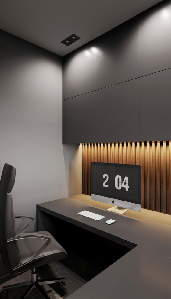 Интерьер квартиры в современном стиле, ЖК «Символ», 64 кв.м.