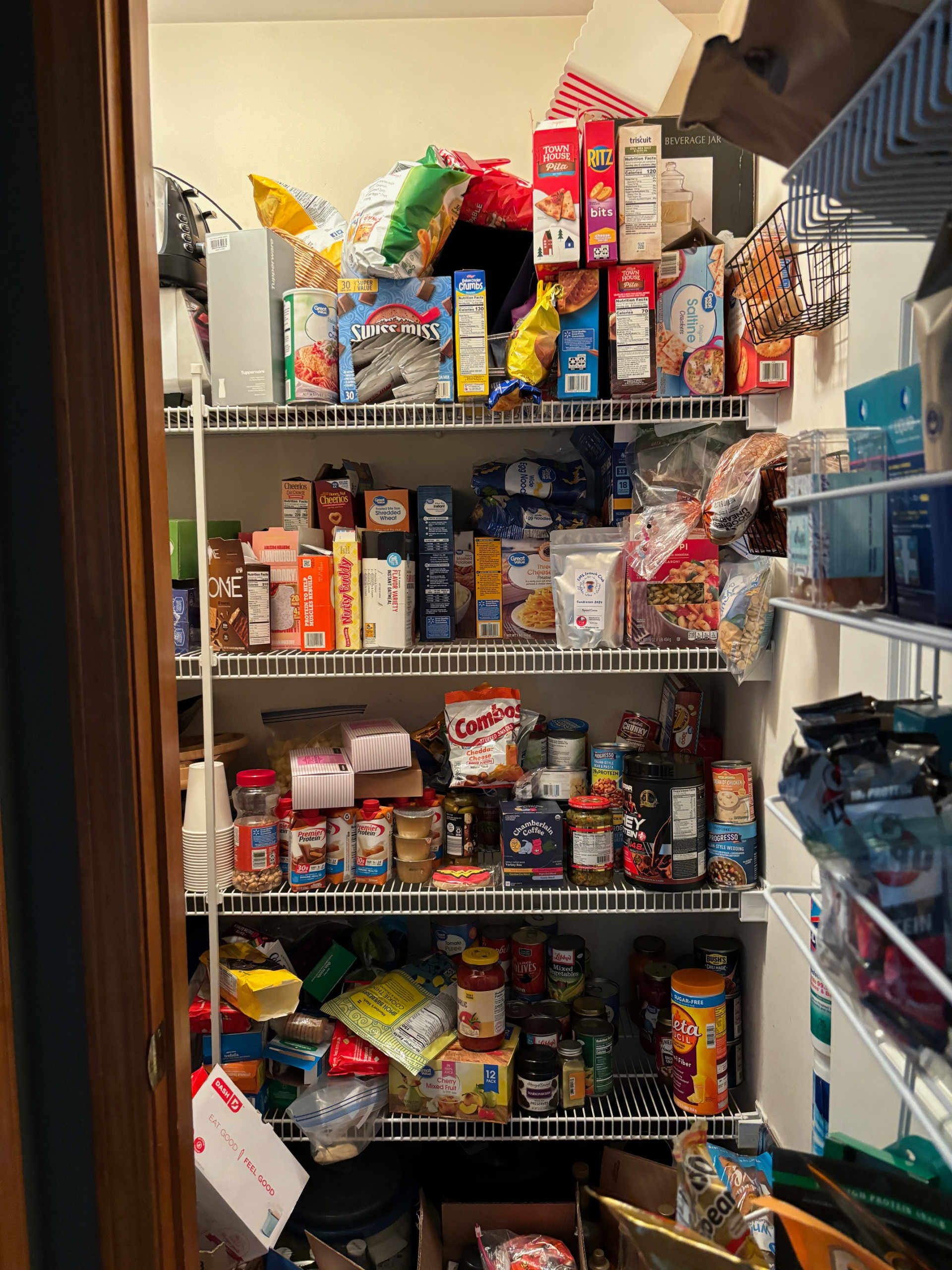 Pantry Before Organizing