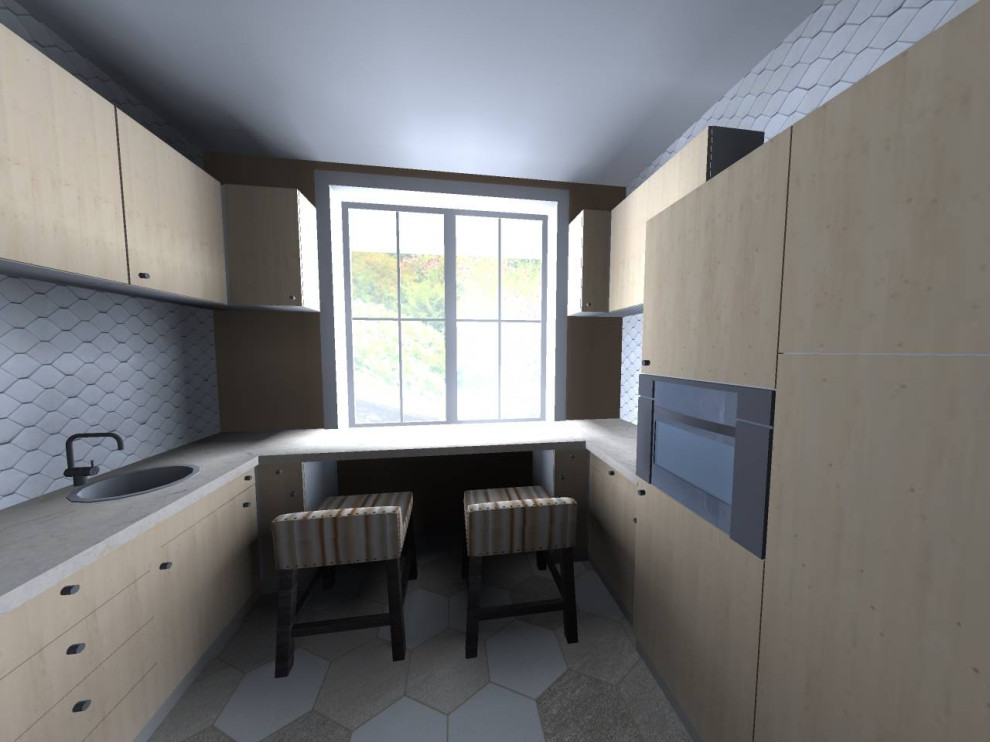 Частный дом (кухня, столовая, зона отдыха, гостевая)