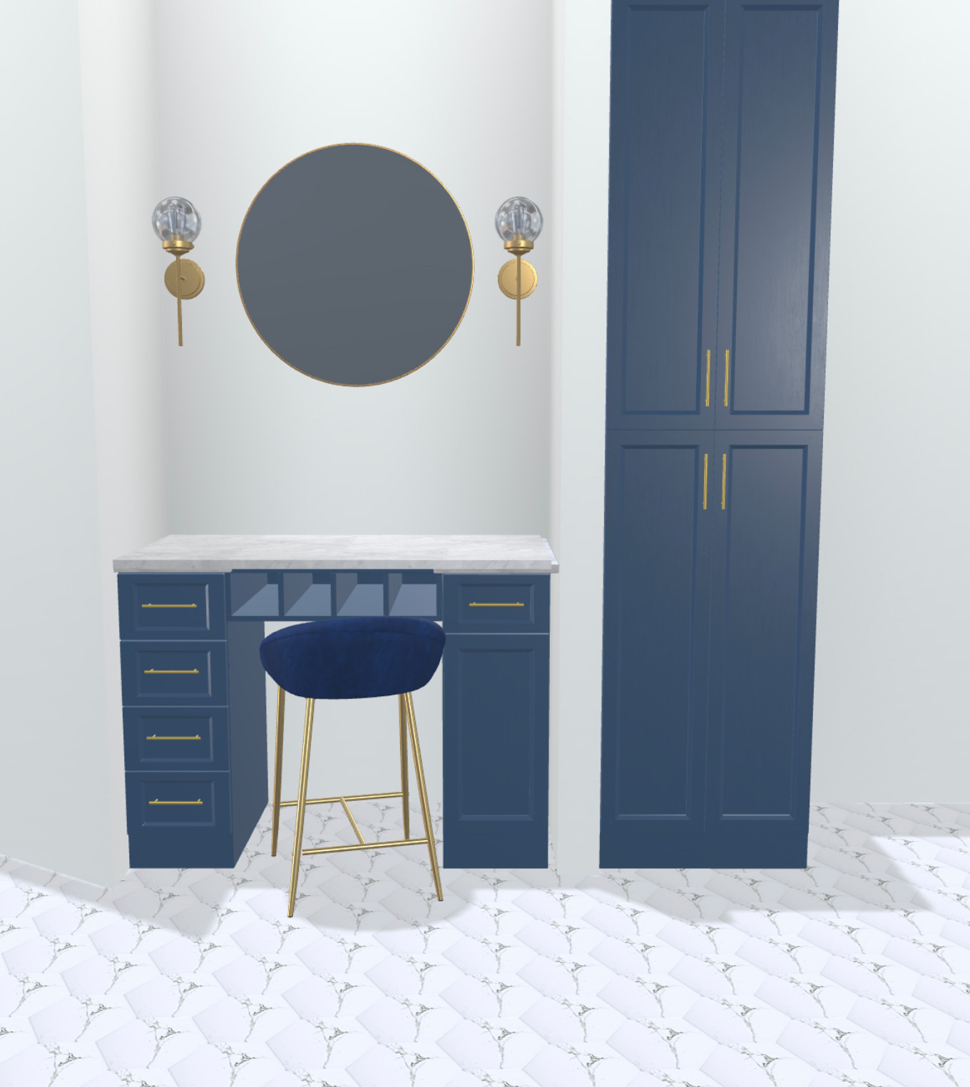 Master Bathroom Renderings